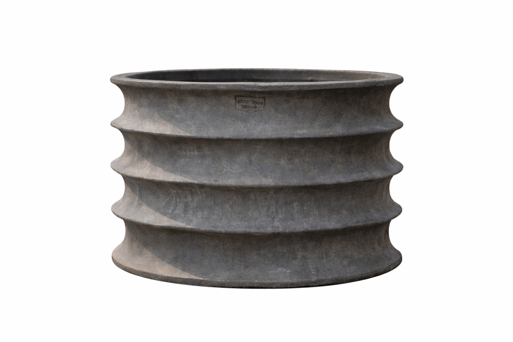 Preview: Cilindro Rigoni – pot cylindrique moderne en terre cuite d’Impruneta